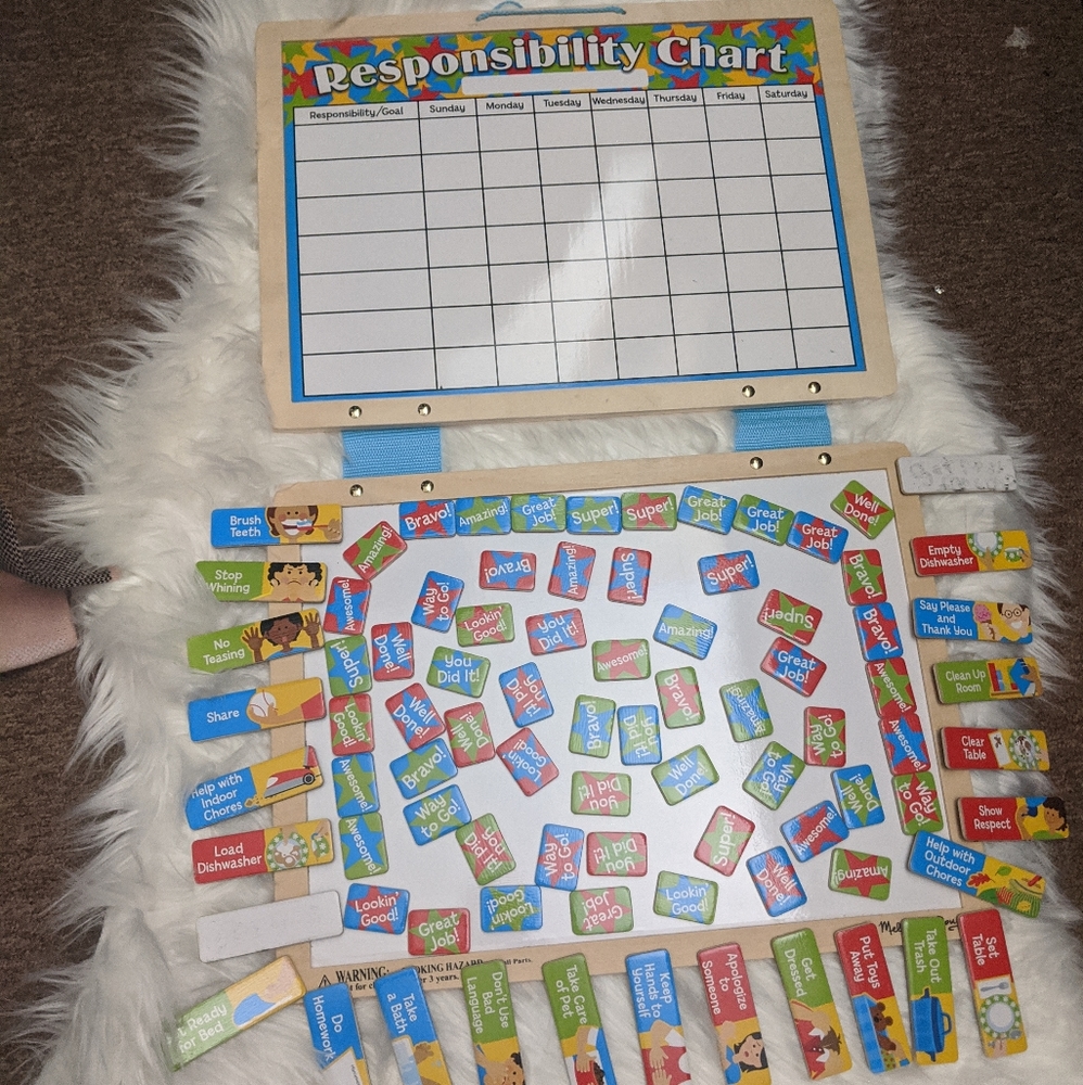 Melissa & Doug Chore Chart with Dry Erase Markers